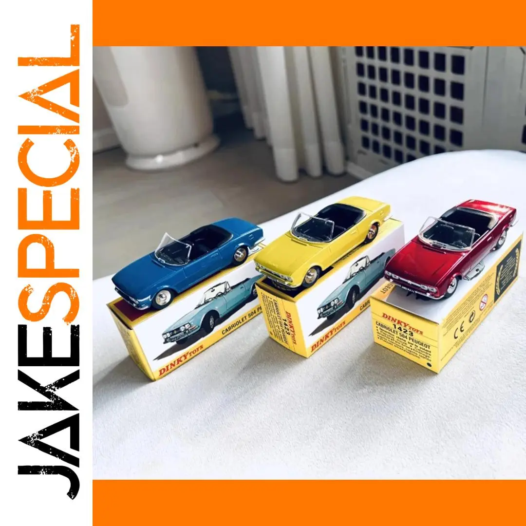 1:43 Dinky Cabriolet Alloy Model Car 1 1:43 Dinky Cabriolet Alloy Model Car