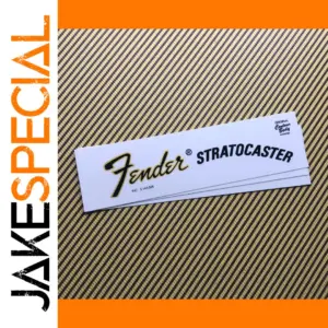 Fender Stratocaster Headstock Decals Set of 3