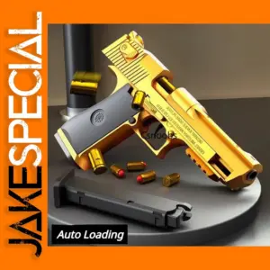 Mechanical Automatic Desert Eagle Toy Gun