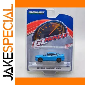 1:64 Scale Blue 2016 Dodge Charger SRT Model