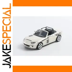 DCT 1/64 White Sports Car Model Diecast