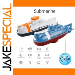Mini RC Submarine with Remote Control for Kids