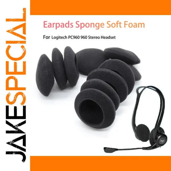 Logitech PC960 Soft Foam Ear Pad Cover Set
