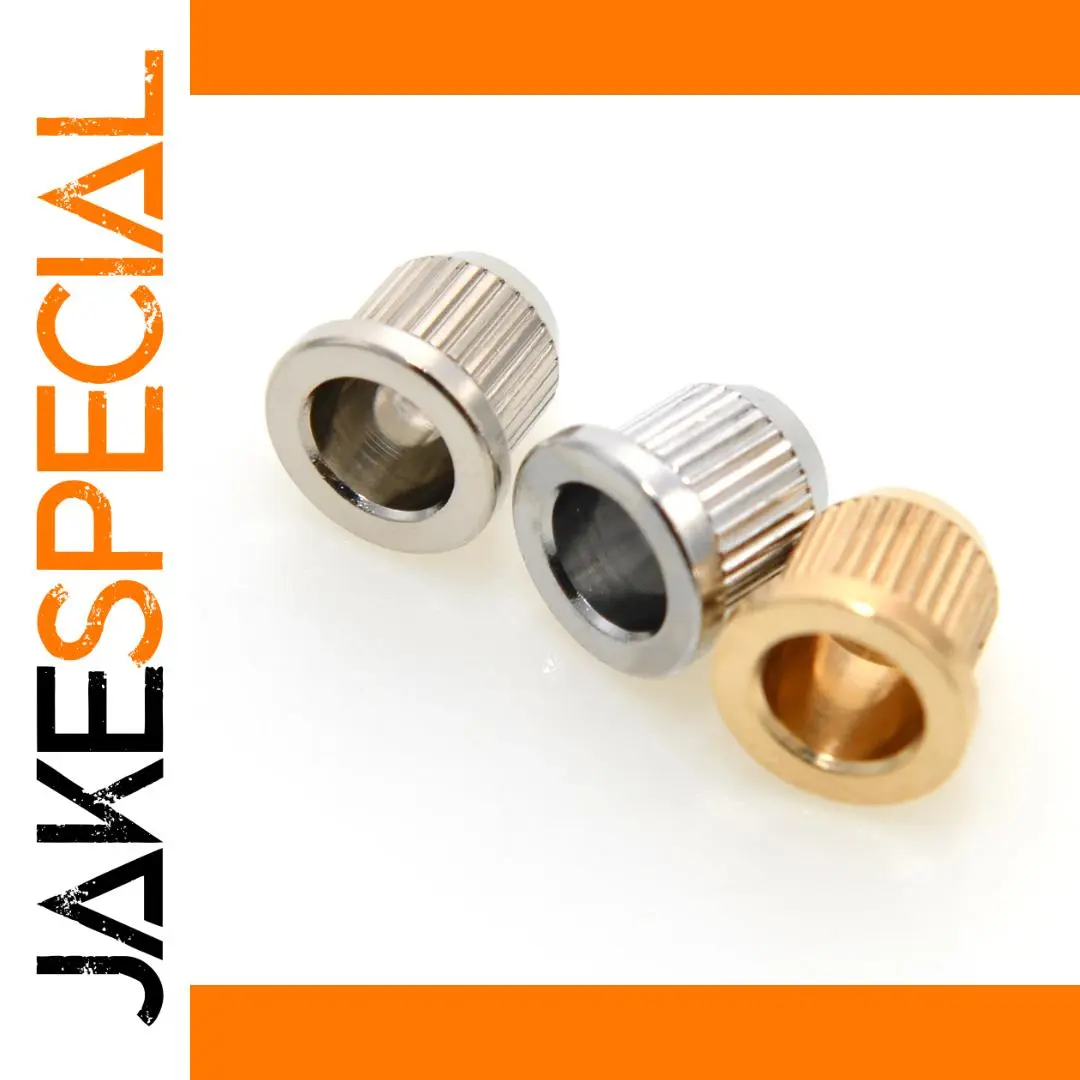 6pcs Brass String Ferrules for Electric Guitar 1 6pcs Brass String Ferrules for Electric Guitar