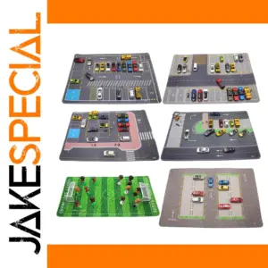 1:64 Scale Themed Toy Mats Set for Play