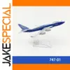 Boeing 747 Diecast Model Airplane 15CM
