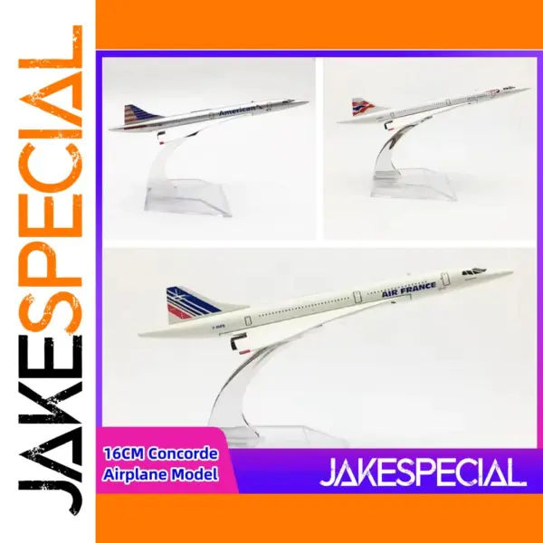 16cm Concorde Diecast Aircraft Model