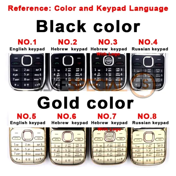 C2-01 Phone Housing with Keypad Options - Image 5