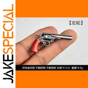Miniature Revolver for 1/6 Scale Figures