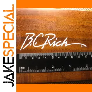 Set of 3 B.C. Rich Guitar Headstock Decals