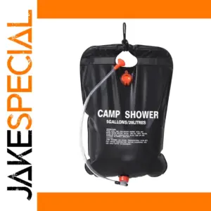 20L Portable Solar Camp Shower Bag