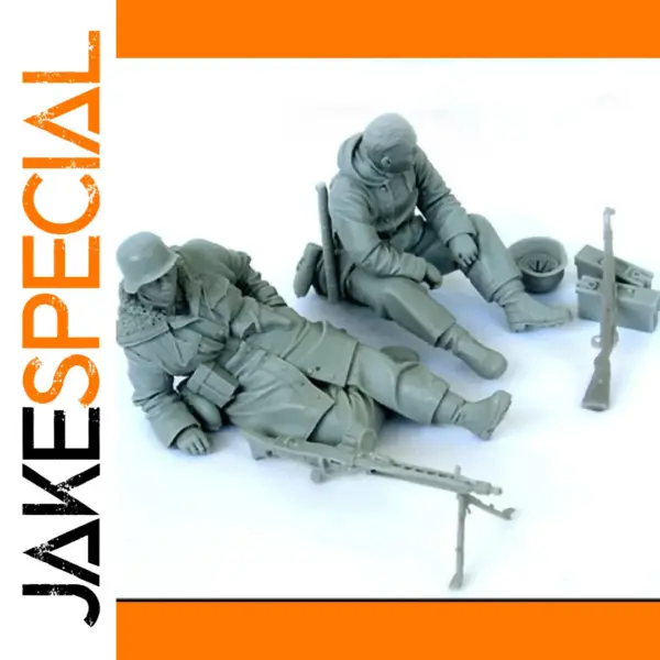 1/35 Resin Figure Unassembled Military Scene Kit