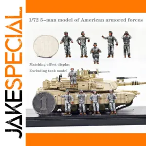 1/72 American Armored Forces Soldier Model Set