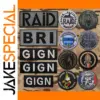 Big GIGN RAID BRI Tactical Patch for Gear