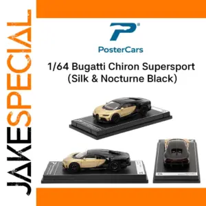 Postercars 1/64 Bugatti Chiron Supersport Model