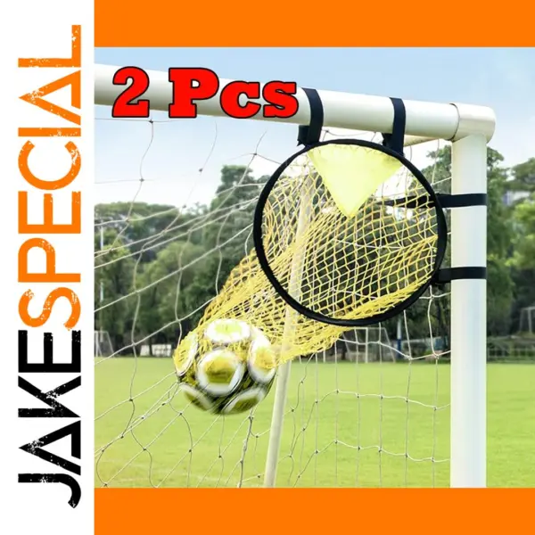 Soccer Goal Target Net Training Aid 2 Pcs