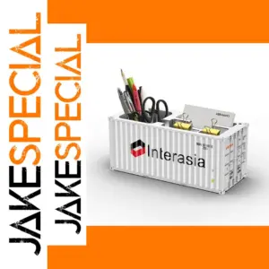 Shipping Container Design Desk Organizer