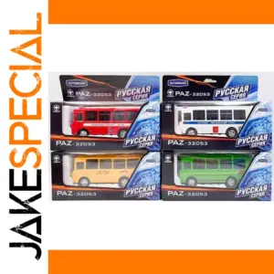Diecast Soviet Bus PAZ-32053 Model 1:43