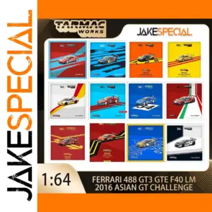 Ferrari 458 Italia GT3 1:64 Scale Diecast Car