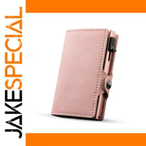 Pink Slim RFID Blocking Wallet for Cards