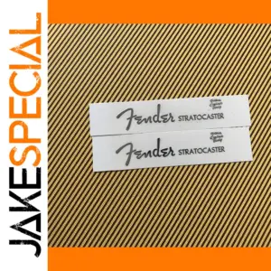 Fender Stratocaster Headstock Decal Set of Two