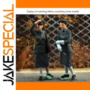 1/72 WW2 British Female Officer Figurine Set