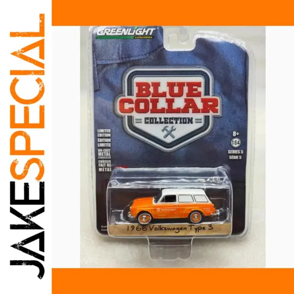 1966 VW Type 3 Van Alloy Model 1:64 Scale