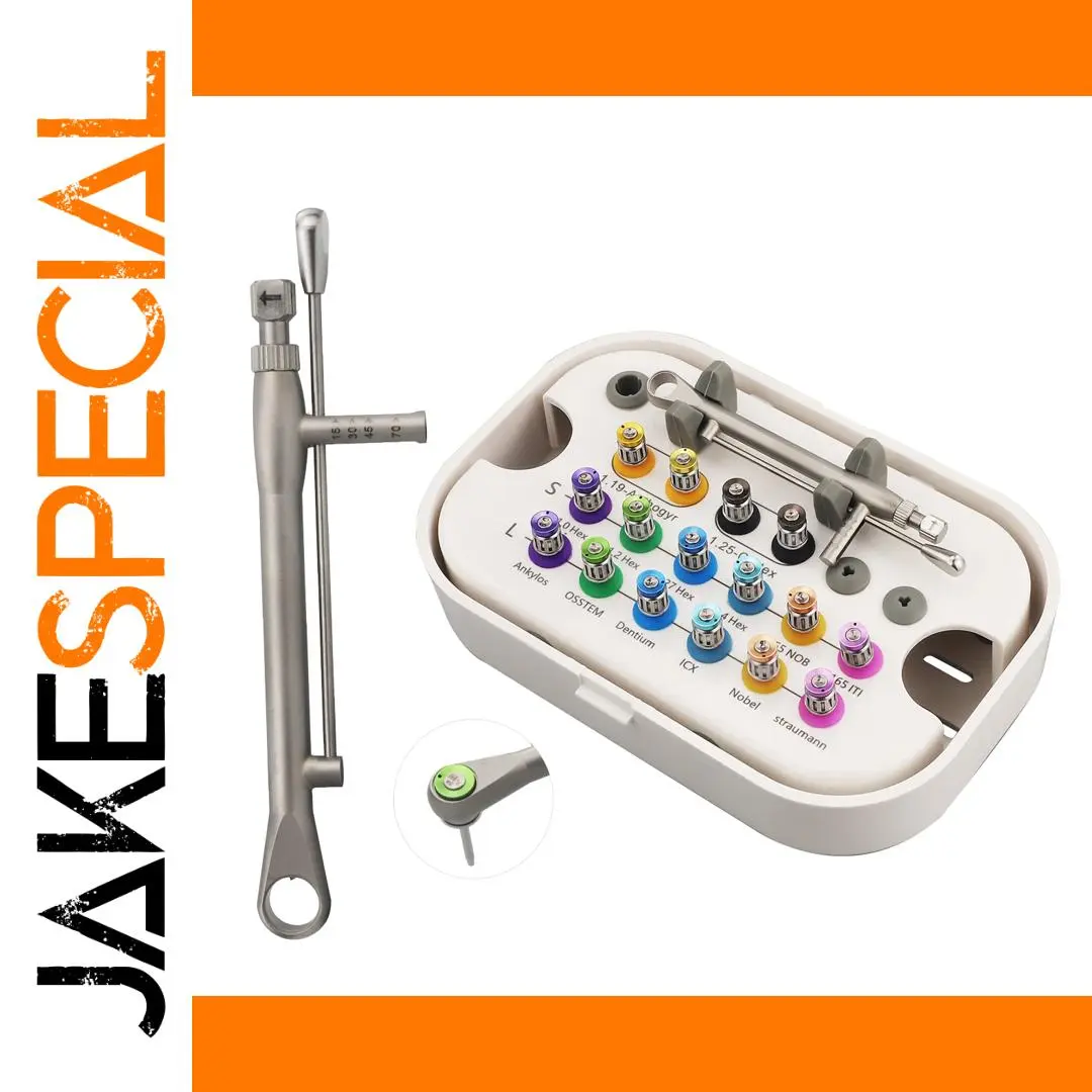 Colorful Dental Implant Torque Wrench Kit 1 Colorful Dental Implant Torque Wrench Kit