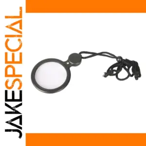 Portable Handheld LED Magnifier with Dual Lenses