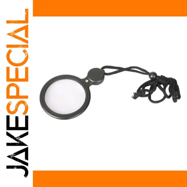 Portable Handheld LED Magnifier with Dual Lenses