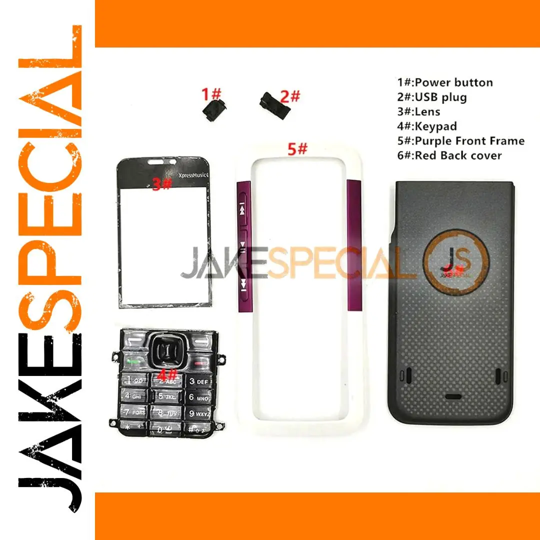 5310 XpressMusic Phone Front Back Housing Kit 1 5310 XpressMusic Phone Front Back Housing Kit