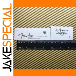 3-Piece Fender Stratocaster Headstock Decal Set