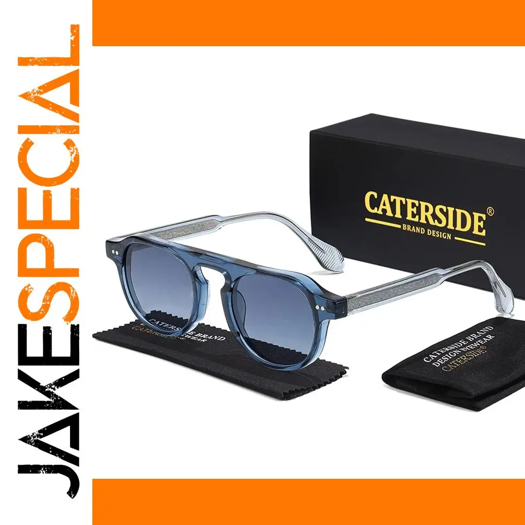 Vintage Round Punk Sunglasses Men Women UV400 1 Vintage Round Punk Sunglasses Men Women UV400