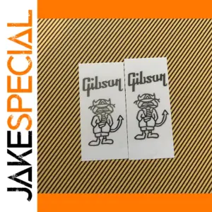 2pcs Gibson Style Guitar Headstock Decals