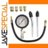 8-Piece Engine Compression Tester Set for Cars
