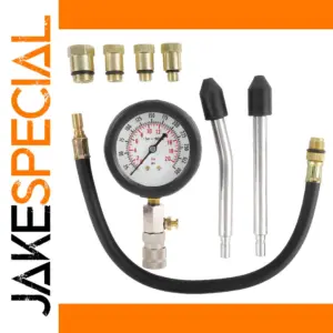 8-Piece Engine Compression Tester Set for Cars