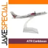ATR Caribbean Model Airplane with Stand