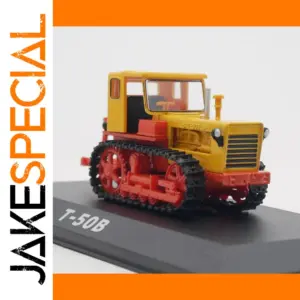 1:43 Scale T-50B Soviet Crawler Tractor Alloy Model