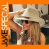 Unisex Western Wide-Brim Cowboy Hat Model 240601