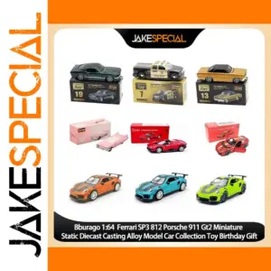Ferrari SP3 812 & Porsche 911 Gt Diecast Models