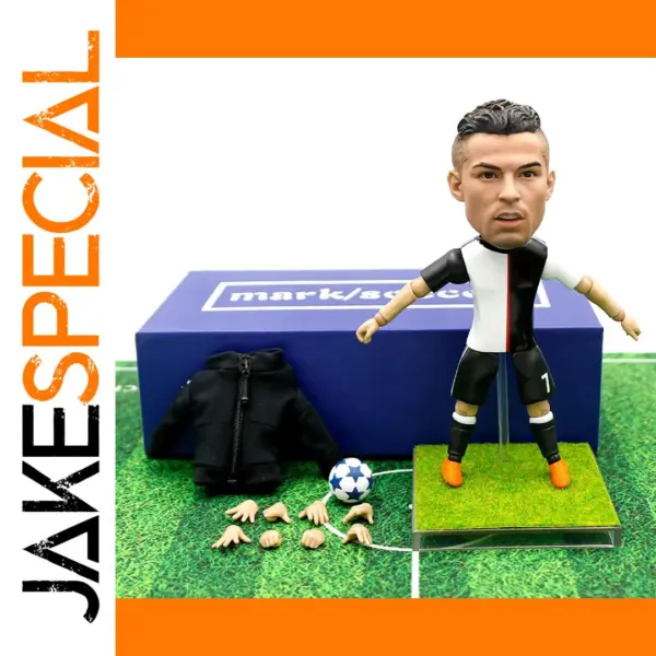 Action Figure Soccer Player with Accessories