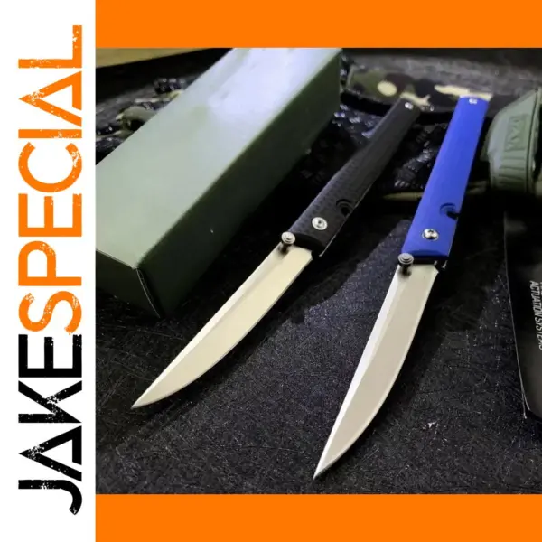Folding Knife with 8CR17Mov Blade and G10 Handle