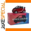1:64 Red Smart Fortwo Diecast Model