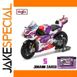 Maisto 1:18 Johann Zarco Ducati Racing Model