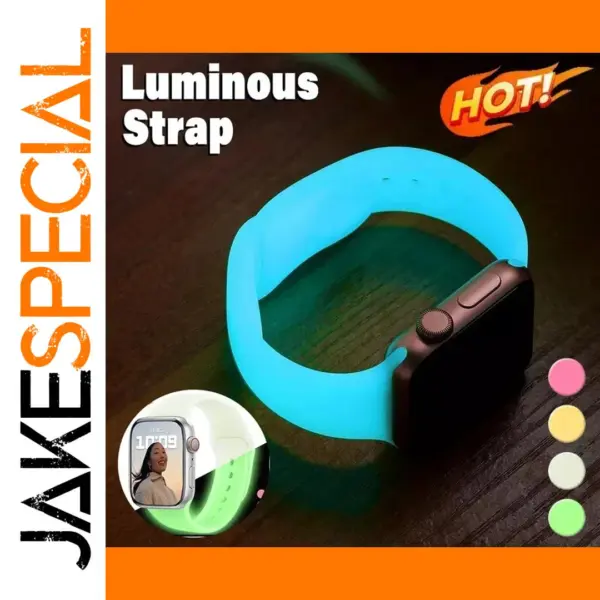 Luminous Silicone Strap for Apple Watch Ultra 2
