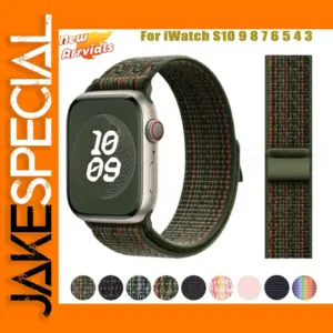 Nylon Sport Strap for Apple Watch Series 10-3