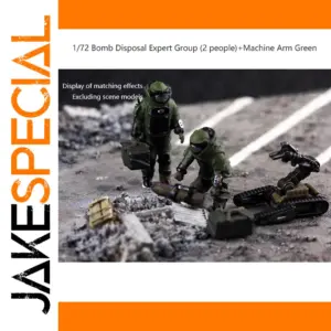 1/72 Bomb Disposal Expert Set with Robot Arm