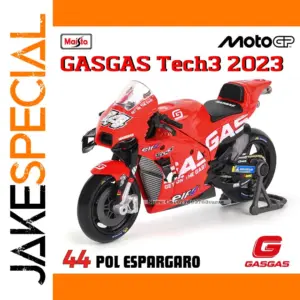2023 GASGAS Tech3 Model Motorcycle Red 1:18