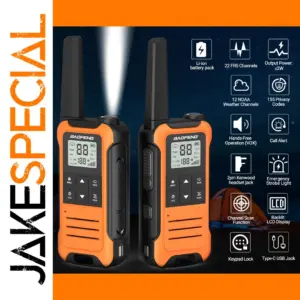 2PCS Baofeng F22 Portable Walkie Talkie Set