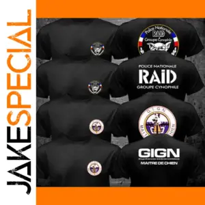 France Special Elite GIGN Raid Men T-Shirt